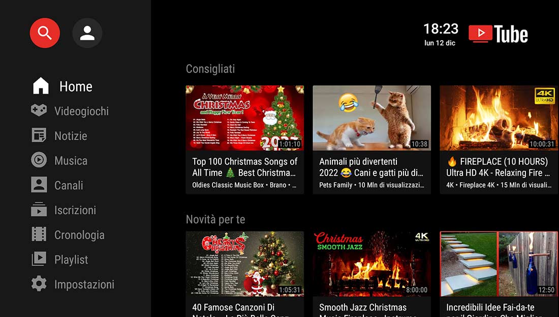 App SmartTube Next per Fire Stick