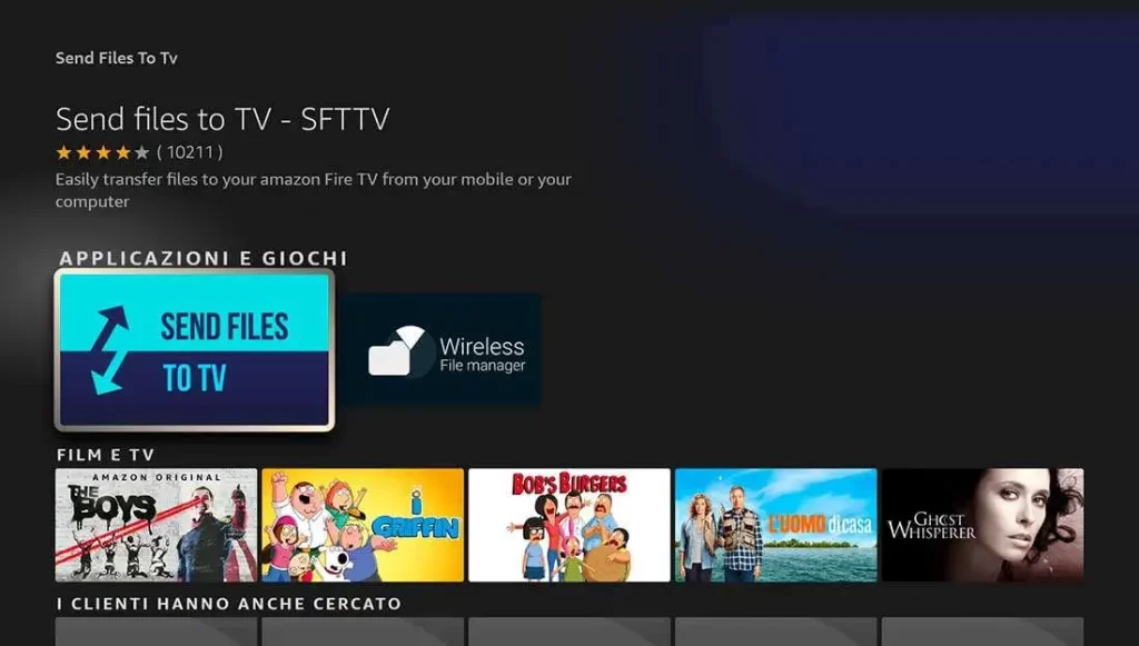 Trasferire apk su Fire TV Stick con Send File to TV Trasferire apk su Fire TV Stick con Send File to TV