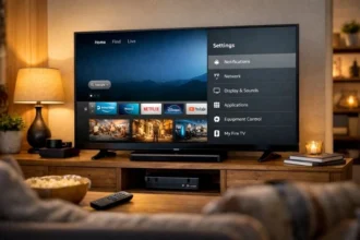 Funzioni e impostazioni utili su Fire TV Stick visualizzate sulla TV
