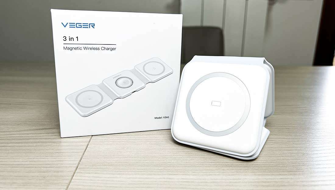Recensione caricatore magnetico wireless Veger