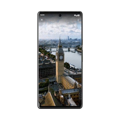 Vista aerea fotorealistica di Londra.