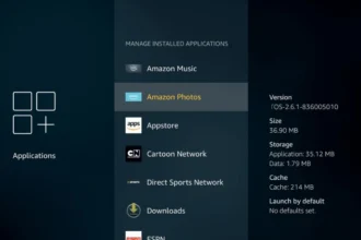 Svuotare la cache delle applicazioni su Fire TV Stick dalle impostazioni