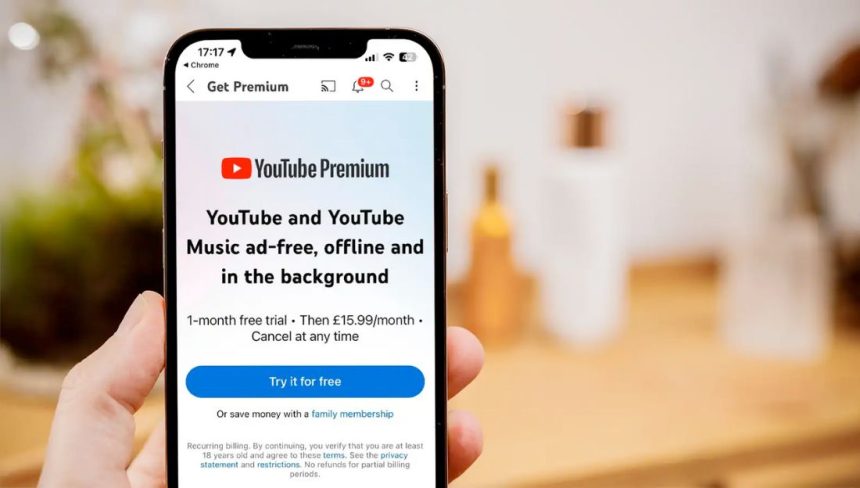 YouTube Music nuovi prezzi
